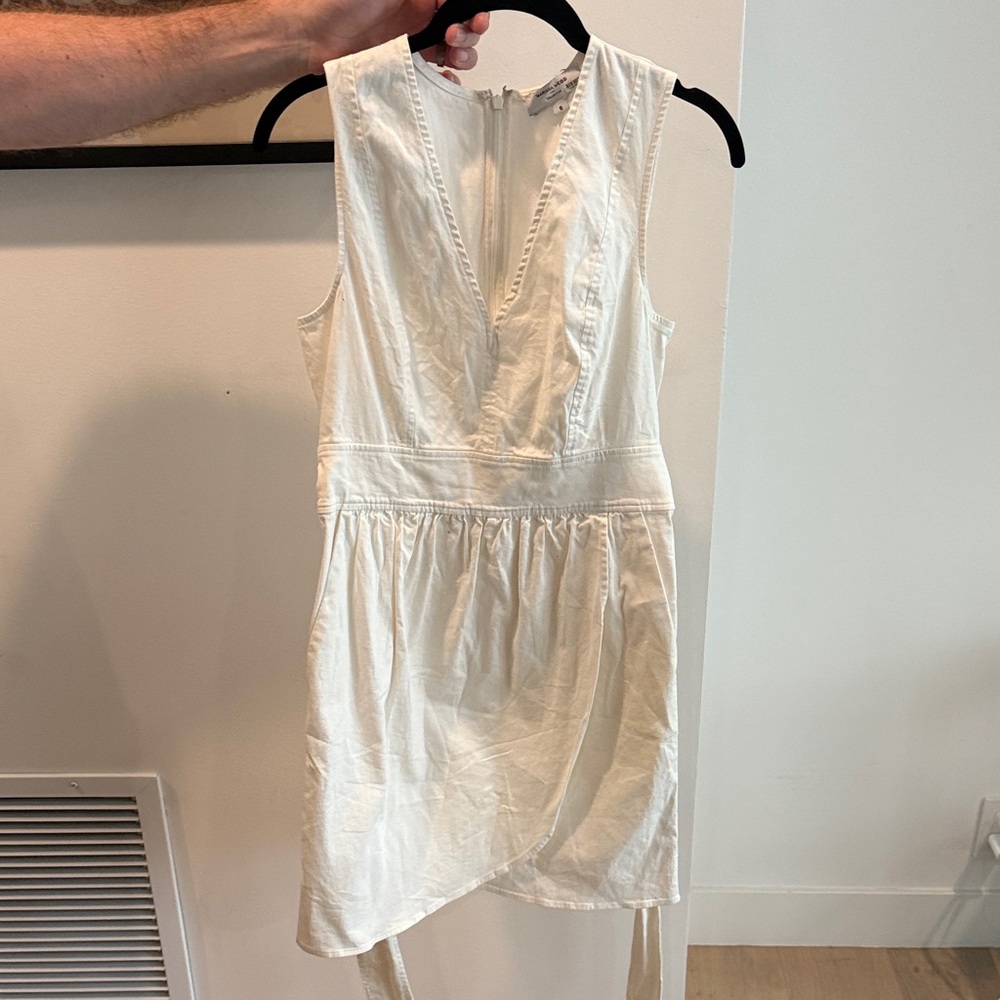 Marissa Webb Ivory Textured Dress